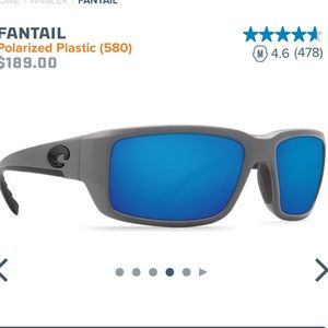 Costas Men’s FanTail Fishing Sunglasses